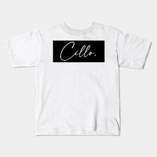 Cillo Name, Cillo Birthday Kids T-Shirt